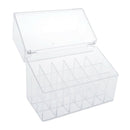 18-GRID LIPSTICK BRUSHES POWDER PALETTE COSMETIC STORAGE MAKEUP ORGANIZER HOLDER