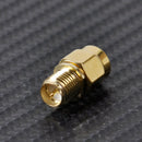2pcs RP-SMA Female Jack to SMA Male Plug Straight RF Coax Adapter Connector New