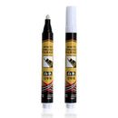 2PC White Paint Pen-Marker Waterproof Permanent-Car Tire Lettering-Rubber L S4W7