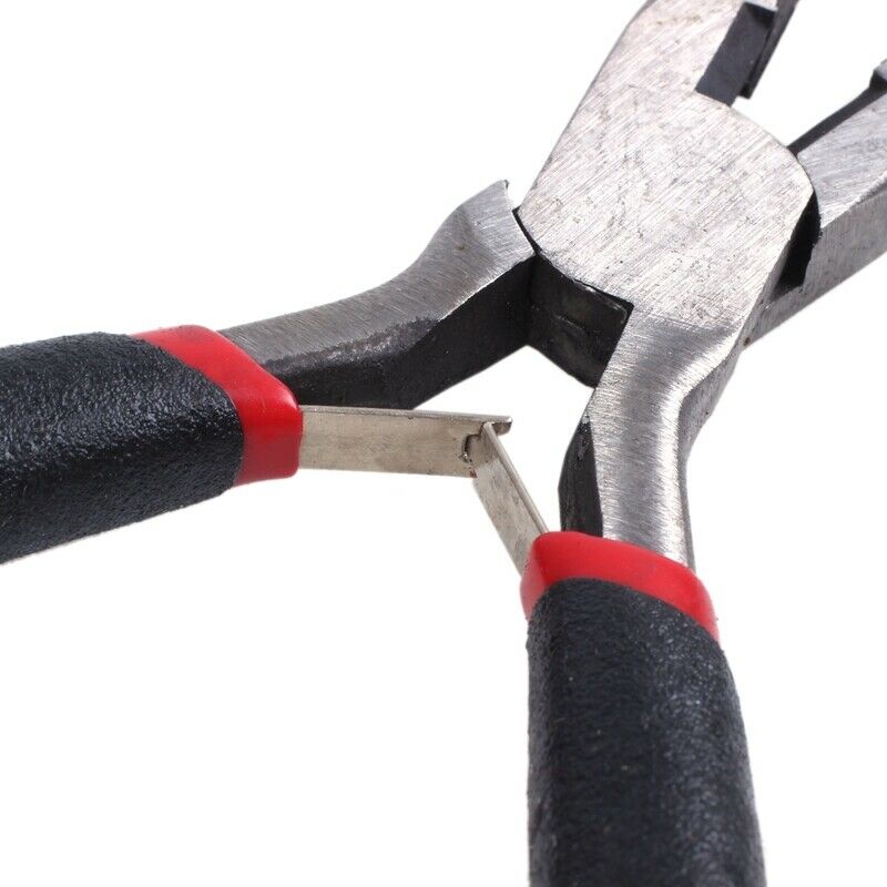 1 Tip Pliers Plate Tool for Creation of Jewelry 12.5cm - Black