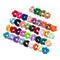 40-Pack Assorted Colors Scrunchies Silk Elastic Hair Band  For Women