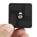 PU40 Quick Release Plate for J1 N1 Tripod Ball Head Arca Swiss with 1/4 inc