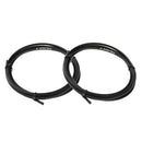 2 Pcs Universal  Shifter Cable Housing Bike Derailleur Cable Hose Kit