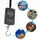 Portable 40kg Electronic Hanging Scale Luggage Travel Scales Weighing Tools