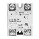 SSR-60DA 60A DC Control AC SSR-50DA Solid State Relay Alloy Heat Sink Re SXB