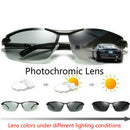 Polarized Photochromic Sunglasses Men UV400 Driving Lens Googgles Sport Glasses