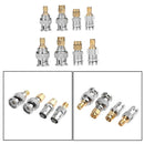 8 Pcs BNC To SMA Type Male Female RF Kit Adapter Connector Test Converter