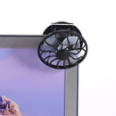 Sun Solar Powered Cooling Fan Clip-On Mini Solar Panel Cell Beach Outdoors