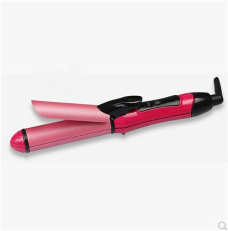Professional 2 in 1 - Curler & Straightener Hot Hair Iron Curling Ceramic Wav 3C