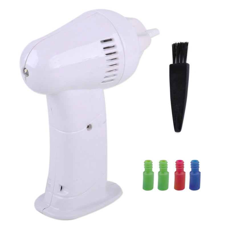 Safety Electric Cordless Vacuum Ear Wax Dirt Remover Cleaner Cleaning Painlessly