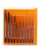 10x Mini High Speed Steel Metric Machine Plug Thread Screw Tap Tool Durable
