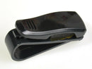 Black Portable Car Auto Sun Visor Glasses Sunglasses Card Ticket Holder Pen Clip