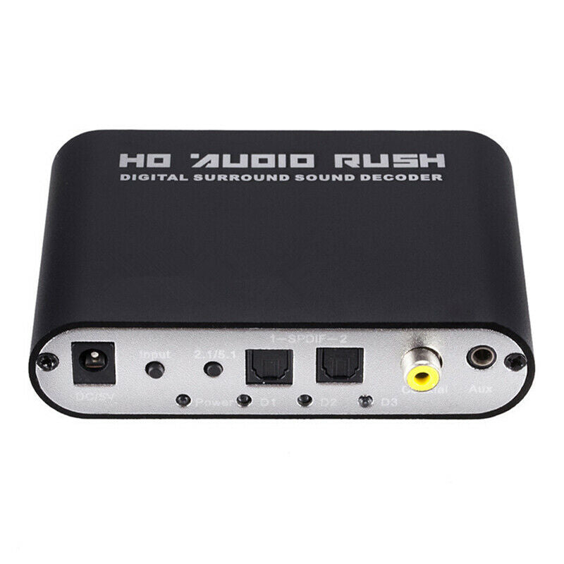 5.1 Audio Gear AC-3 Digital Audio Converter LPCM To Digital Audio DecoderB*SE