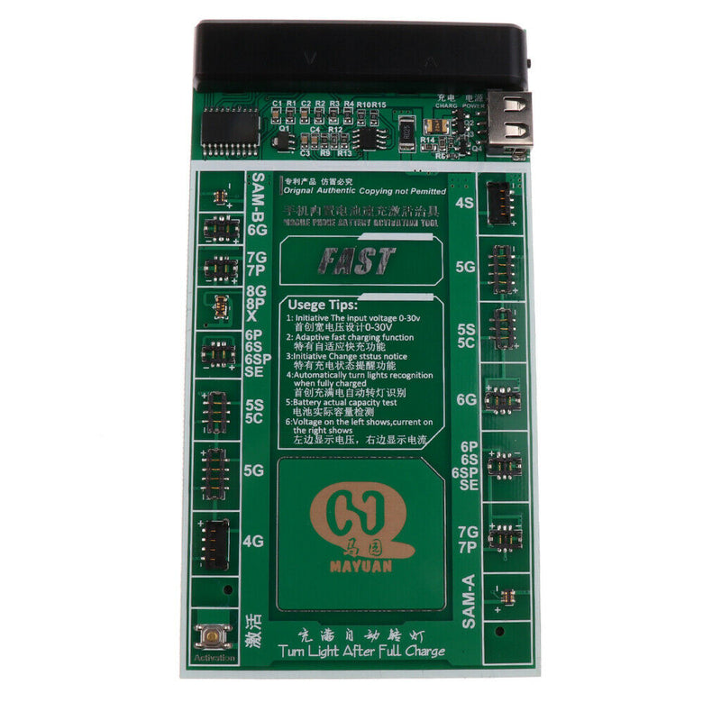 1 Piece Of Activation Plate Battery Charger Works With  X 8 8plus 7 7plus 6 6s 5