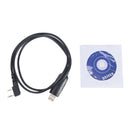 USB Programming Cable&CD for Baofeng UV-5R UV-82 GT-3 888s TEN4 F9+ Rad.kz