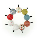 1Pc Ball Shaped DIY Craft Needle Pin Cushion Holder Sewing Kit Pincushions LJ