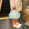 Animal Pattern Waterproof Backpacks Women Shoulder Crossbody Bags (Green)