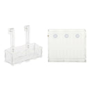 Pack of 2,Aquarium Clear Acrylic Rectangle Containers Plant Cup