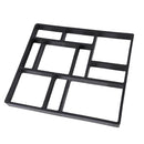 Garden Paving Pavement Mold Patio Concrete Stone Path Walk Maker Reuse,Plastic A