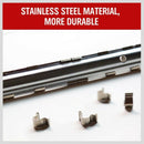 Socket Rack Holder 1/4 Inch 3/8 Inch 1/2 Inch With 16 Clips On Rail Tool Or V6H2