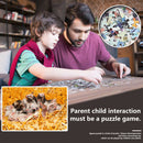 1000pcs DIY Rat Nest Jigsaw Puzzle Children Adults Toys Animals Art Picture