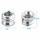 5X(5 Pack 1/4 inch to 3/8 inch Convert Screw Standard Adapter Reducer Bush H5A7)