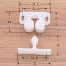 3pcs Marine Boat Ball Catch Door Cupboard Spring Roller Latch ABS Plastic