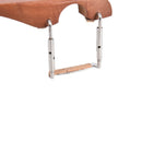 Wood  Violin Chin Rest with Softwood Strip & Bracket  4/4 Size Violin New FT
