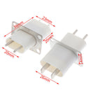 5Pcs Electronic Microwave Oven Magnetron 4 Filament Pin Sockets Converter Hom-
