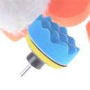 8pcs 3" Buffing Pad Auto Car Polishing Pad Kit Buffer Drill For Car Polisher JR