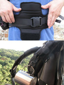 2pc Padded Shoulder Strap Cushion For Oudoor Sports Backpack Sling Day Pack