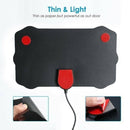 5000 Mile Range HDTV Antenna 4K HD Indoor Digital TV Aerial Signal Amplifier F4