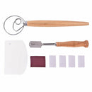 1Set Baking Kit European Bread Cutter Flour Coil Stirrer Bread Tools For BaSEAU