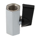 Aluminum G1/4 Thread Ball Valve Water Block Valve for PC Water Cooling System
