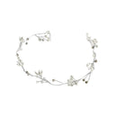 1 Piece Pearls Wedding Hair Vine Crystal Bridal Accessories Diamante Headware