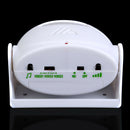 White Welcome Chime Motion Sensor 10m Warning Doorbell Door Bell Alarm