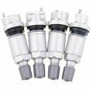 4pcs Tire Pressure Sensor Valve Stem TPMS Replacement for Mazda Jeep Dodge