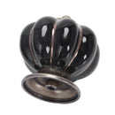 12Pcs Pumpkin Zinc Ceramic Door Knobs Drawer Pull Handle Kitchen Cabinet Cu