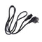 1.5m C13 IEC Kettle to European 2 pin Round AC EU Plug Power Cable Lead Cord OZ
