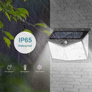 208 LED Solar Power PIR Motion Sensor Wall Light Creative J4R2 Lamp Garden E4M7