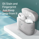 Baseus Silicone Bluetooth Earphone Case Cover Box for Airpods Pro (Grey) A