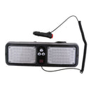White+Red 86 LED Flashing Light Car Truck Windshield Warning Emergency Lamp