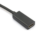 20cm 1080P Black Display Ports DP To HDMI Adapter Converter PC Computer New