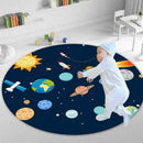 Stars Pad Mats Carpet Crawling Rug Blanket Floor Carpet Decor Baby Room W7X3
