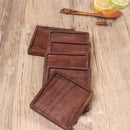 Wood Drink Coaster Tea Coffee Cup Mat Table Heat Resistant Round Drink Mats H6H9
