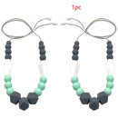 Women Beads Teething Baby Pendant Necklace Neck Decoration For Mom Handmade
