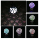 Solar Powered Ball Hanging Garden Landscape Color Change LED Walkway Lamp Light