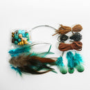 DIY Feathers Dreamcatcher Handmade Dream Catcher Net Wall Hanging Decor