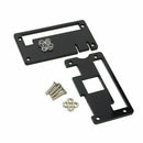 With Heatsink Acrylic Protector Cover Case for Raspberry Pi Zero(Black) Y5N7
