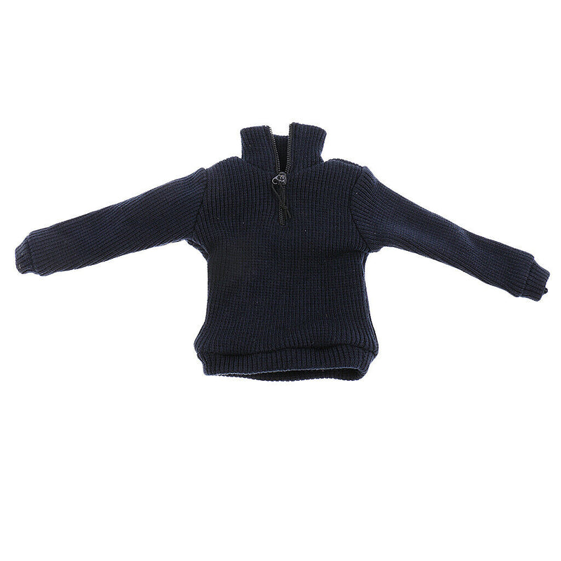 1/6 Neck Zipper Design Pullover Knitted For 12 Inch HT Action